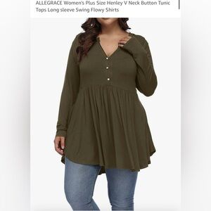 Allegrace Flowy Top - Plus Size 4x